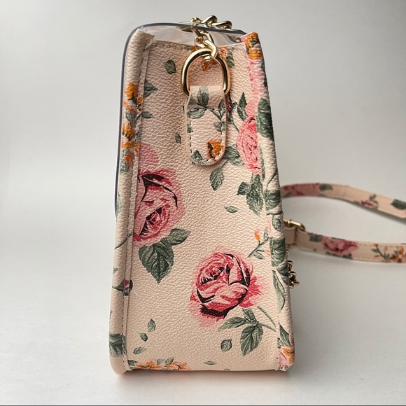 BEBE Clear/Floral Shoulder Bag - Picture 5 of 9